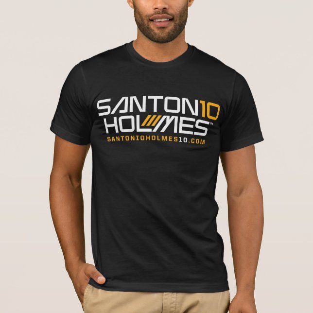 Santonio Holmes logotypskjorta T Shirt (Framsida)