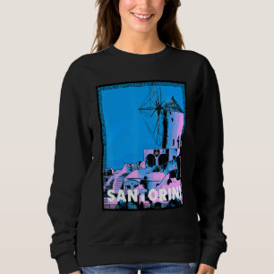 Santorin i Egeiska havet, fantastisk Bevackra Grek T Shirt