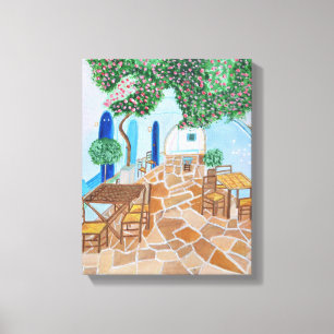 Santorini 1 canvas