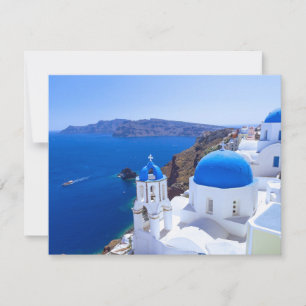 Santorini Anteckningskort