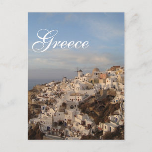 Santorini Beauty, Grekland Vykort