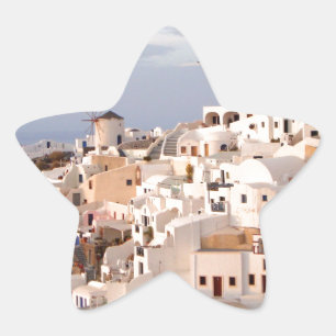 Santorini Beauty Stjärnformat Klistermärke