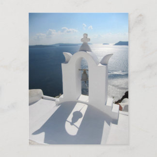 Santorini Bell Torn Cast Shadow Vykort
