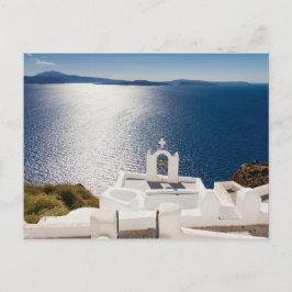 Santorini - Bell torn vid Oia-vykort Vykort