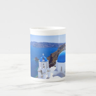 Santorini Benporslin Mugg