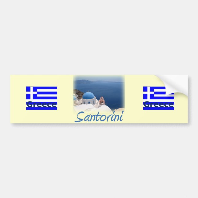 Santorini Bildekal (Framsidan)