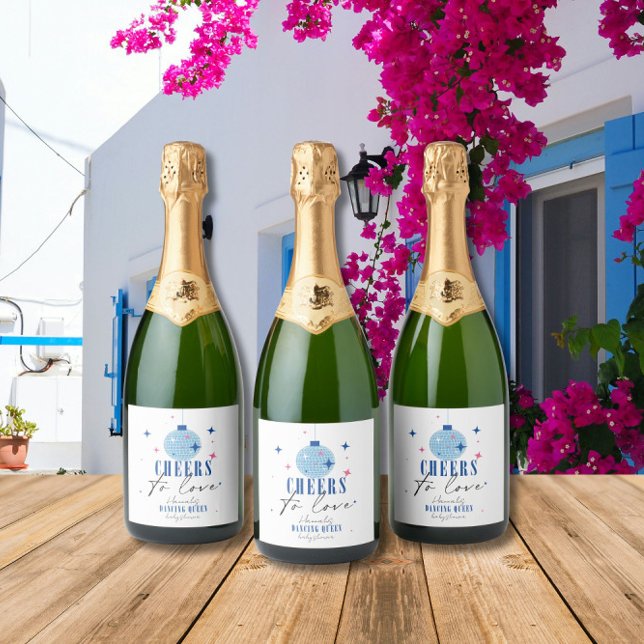 Santorini Blue tile Bougainvillea babydusch (Skapare uppladdad)