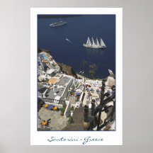 Santorini Caldiera View (filmfotografi)