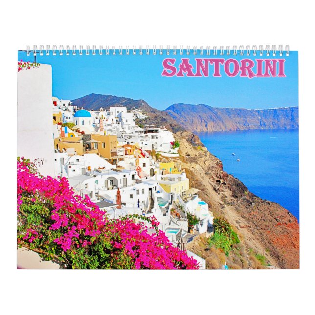 santorini Calendar Kalender (Omslag)