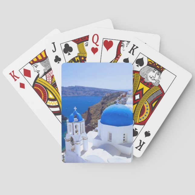 Santorini Casinokort (Baksidan)