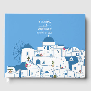 Santorini Destination Greece Island Bröllop Gästböcker