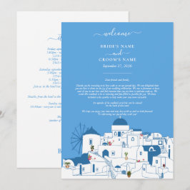 Santorini Destination Greece Wedding Itinerary Program
