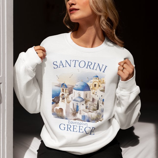 Santorini Greece Beautiful Paradise T Shirt (Skapare uppladdad)
