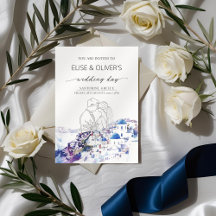 Santorini Greece Bröllop Destinationssommar