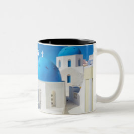 Santorini Greece Coffee Mugg
