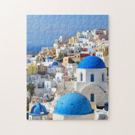Santorini Greece Europe Travel Photography Vuxen Pussel