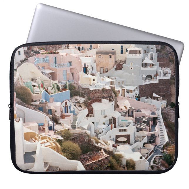SANTORINI GREECE LAPTOP FODRAL (Framsidan)