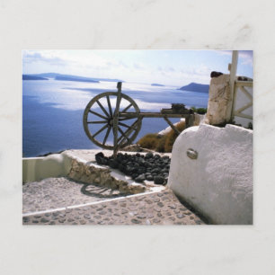 Santorini Greece Photo Colette Guggenheim Vykort