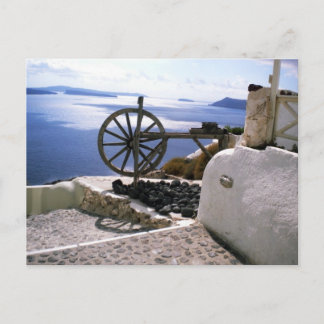 Santorini Greece Photo Colette Guggenheim Vykort