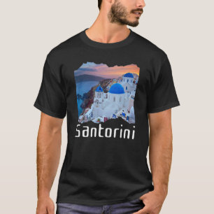 Santorini Greece Souvenir 7 T Shirt