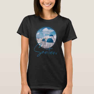 Santorini Greece Souvenir T Shirt