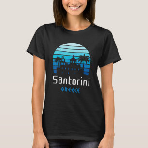 Santorini Greece Souvenir T Shirt
