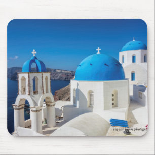 Santorini, Grekland Foto Print Musmatta