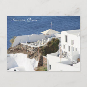 Santorini, Grekland, fotografi, vykort