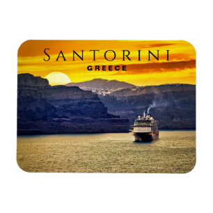 Santorini, Grekland Magnet