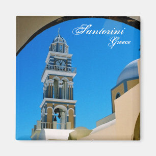 Santorini Grekland magnet