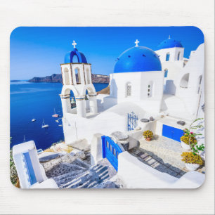 Santorini Grekland Musmatta