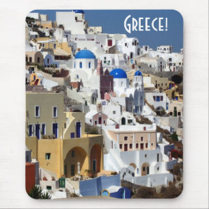 Santorini Grekland Musmatta