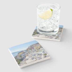 Santorini Grekland - sommardag i Santorini Stenunderlägg