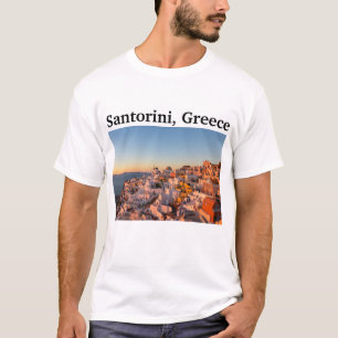 Santorini, Grekland, Souvenir T Shirt