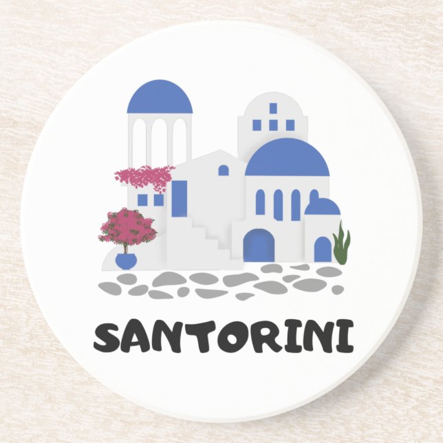 Santorini Grekland Underlägg (Framsidan)