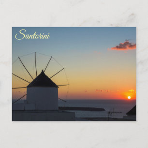 Santorini, Grekland Vykort