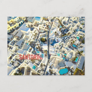 Santorini - Grekland Vykort