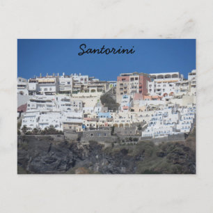 Santorini, Grekland Vykort
