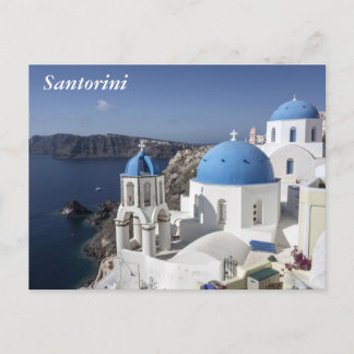 Santorini, Grekland Vykort