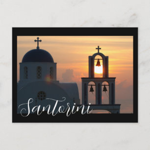 Santorini Grekland Vykort