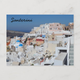 Santorini, Grekland Vykort