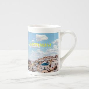Santorini, Greklands buss Benporslin Mugg