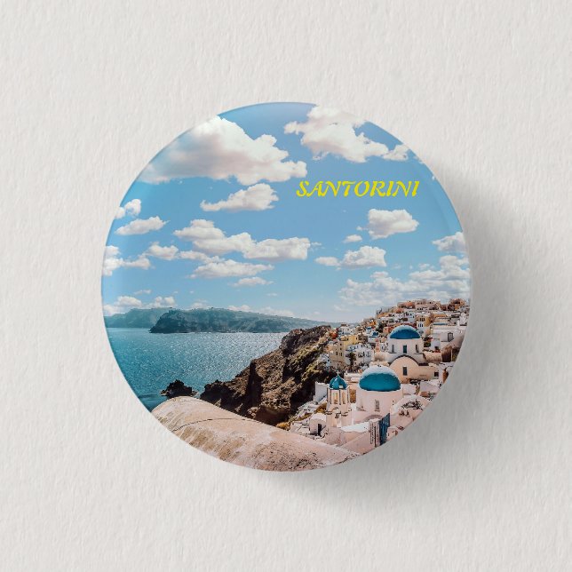 Santorini, Greklands buss Knapp (Framsida)