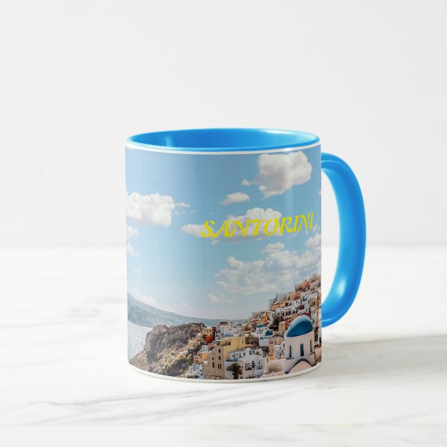 Santorini, Greklands buss Mugg (Framsida höger)