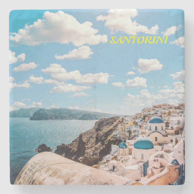 Santorini, Greklands buss Stenunderlägg (Framsidan)