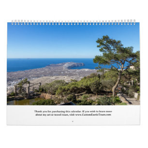 Santorini Island, Grekland Photo Kalender