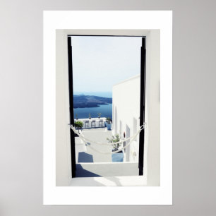 Santorini Island, Grekland Poster