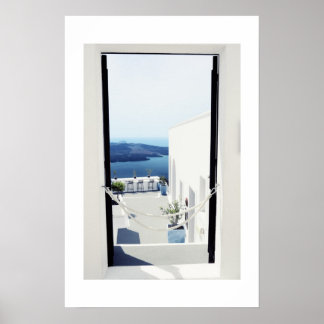 Santorini Island, Grekland Poster