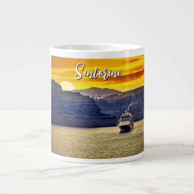 Santorini Jumbo Mugg (Framsidan)