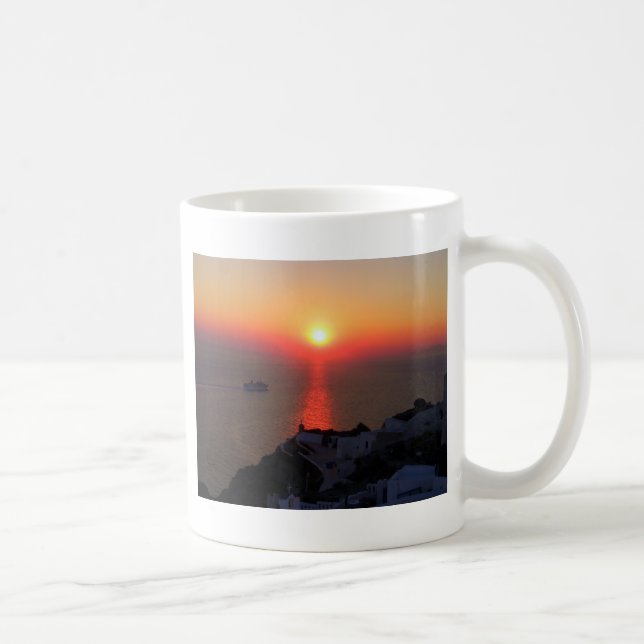 santorini kaffemugg (Höger)
